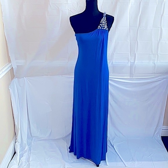 Sky One Shoulder Maxi Size XS - Picture 1 of 5
